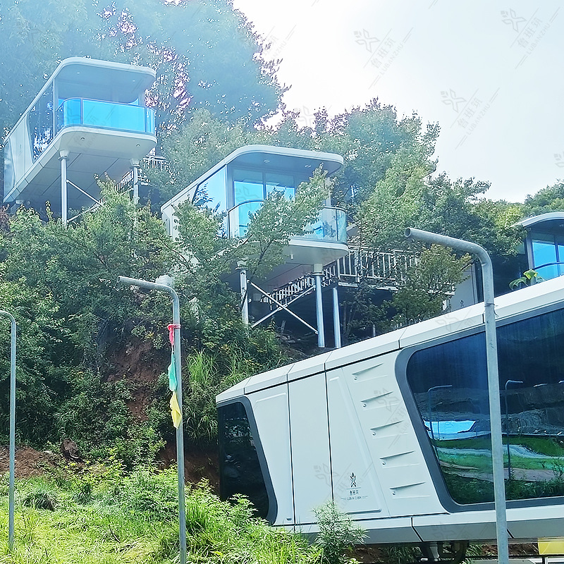 Turismo Agrícola Scenic Spot B & B planificación rural comercial camping espacio cápsula Hotel Móvil Sin cimientos cabina de aislamiento acústico image 3