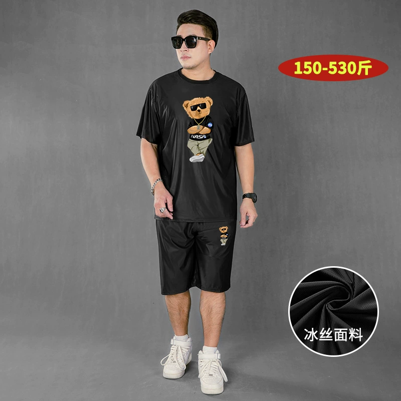 T6042t-d7042b ледяной шелк shorts-C8042B брюки из ледяного шелка Универсальный повседневный костюм