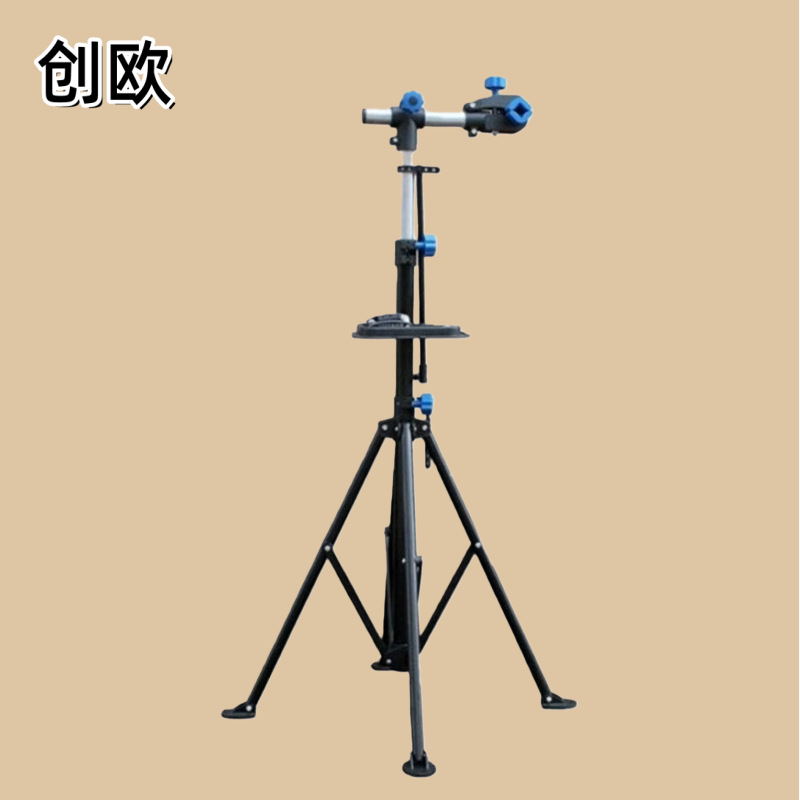 山地自行车修车台 自行车维修架铁质维修工作台 自行车店用修理架