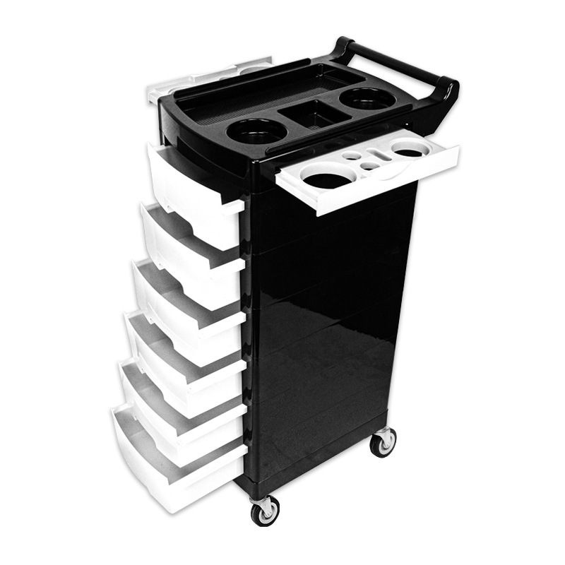 Barbería de belleza carro barbería herramientas de herramientas de herramientas de corte de alta calidad salón de belleza armario de herramientas especial armario de almacenamiento