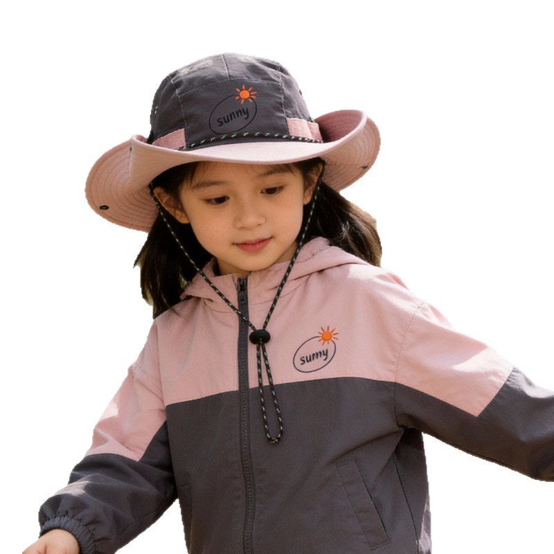 Cappello da sole casual per bambini UPF 50+ Cappello da pescatore in rattan alla moda in stile giapponese per uomo e donna, traspirante e protettivo dal sole per l'estate, campeggio all'aperto, escursionismo e_voghion.com