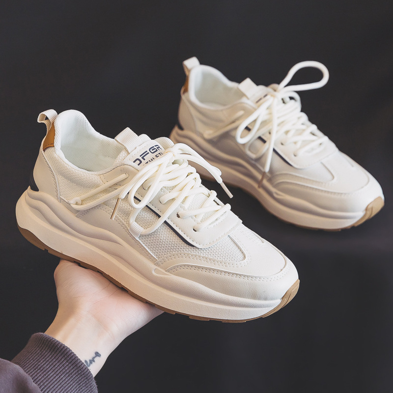 Forrest Gump schoenen voor dames 2023 nieuwe lente nieuwe ademende mesh sportstijl witte schoenen ins trend groothandel_voghion.com