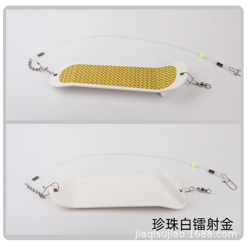 펄 화이트 레이저 골드