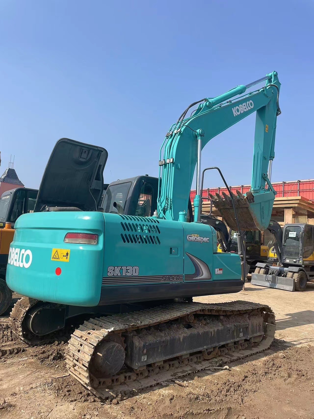 Exportación doméstica de segunda mano 80 85 70 75 95 excavadora en el extranjero