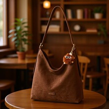 �ﶬ�͹Űٴ�Ҹ��Ů2025�¿���Ƥ�q���ذ�Suede tote bag�͹ų���