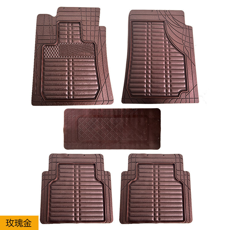 Factory direct car mats anti-dirty universal latex PVC waterproof non-slip easy to clean tailoring latex mats