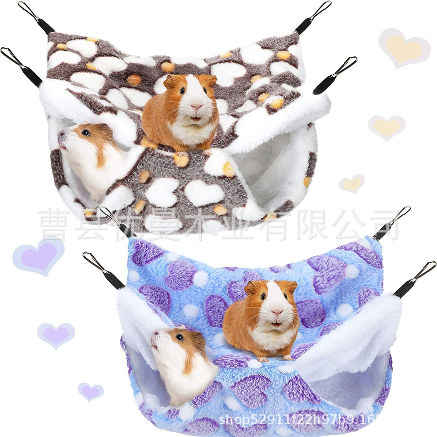 Guinea Pig Hammock, Hamster Hammock, Ferret Hanging Hammock, Guinea Pig Small Animal Accessories, Hamster Chinchilla Parrot