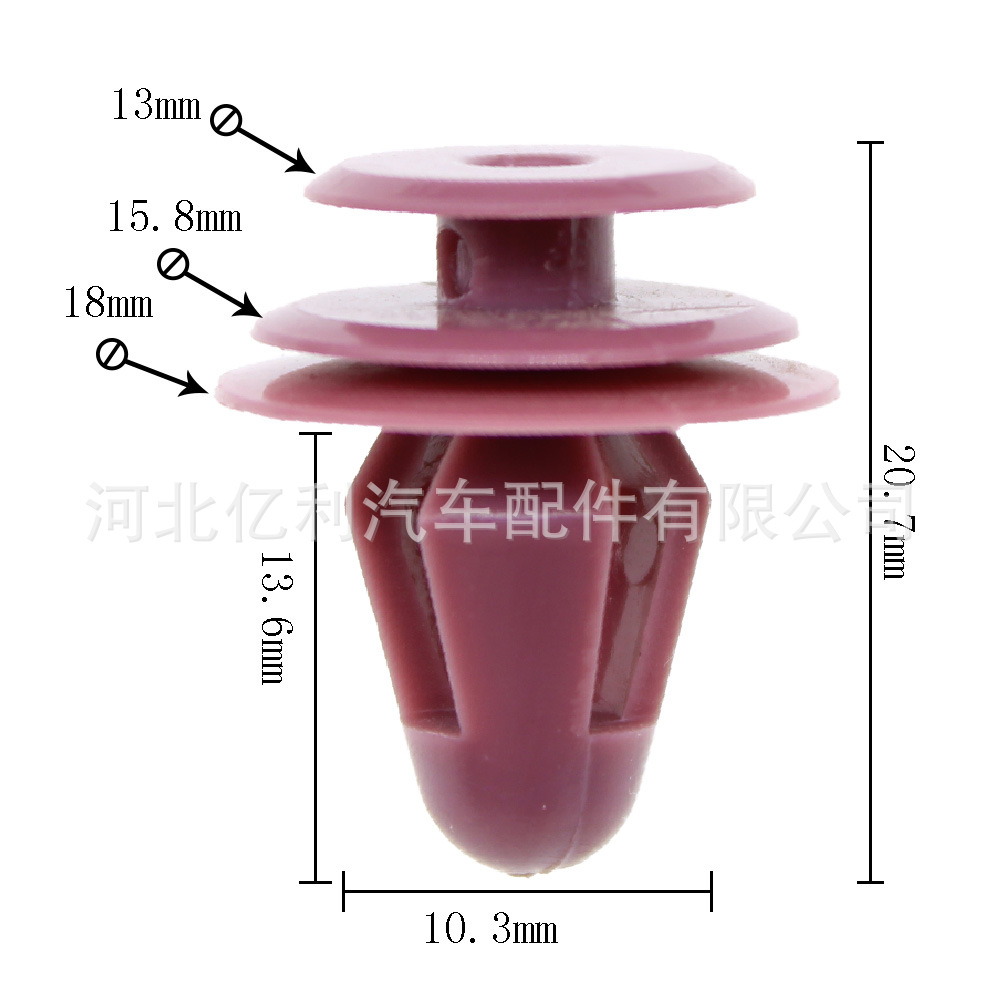 Hebilla de coche, hebilla de techo, hebilla de parachoques, hebilla de panel de puerta, hebilla de revestimiento de paletas, hebilla de plástico, hebilla de nailon