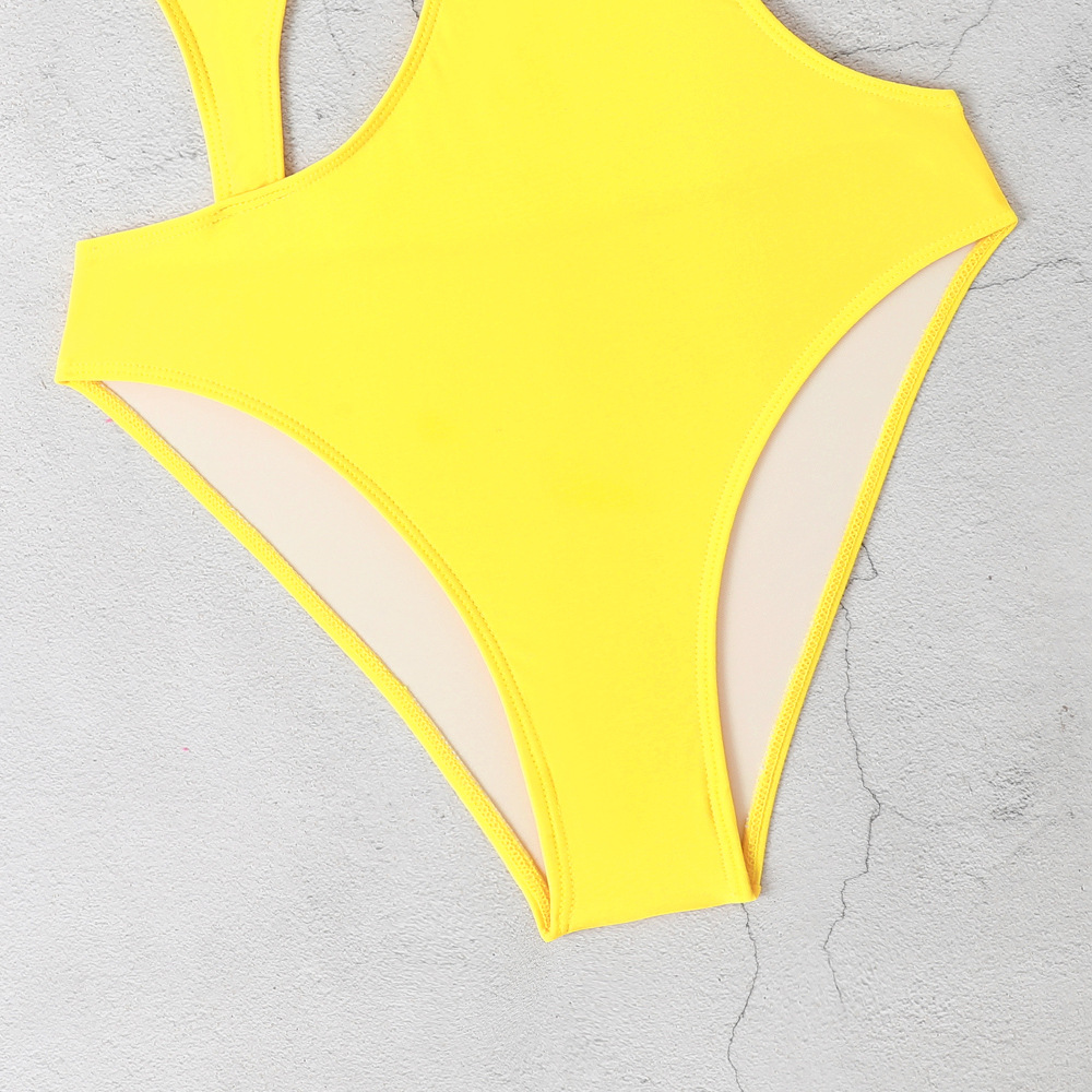 Sexy dames badpak met veters, eendelig bikini set design_voghion.com