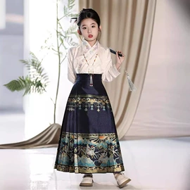 童汉服;马面裙;舞台/表演服