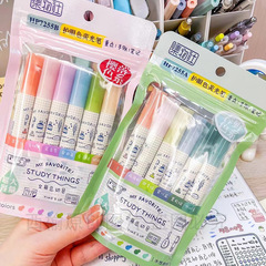 集物社7255AB春野櫻落斜頭熒光筆塗鴉繪畫手賬重點標記彩色記號筆