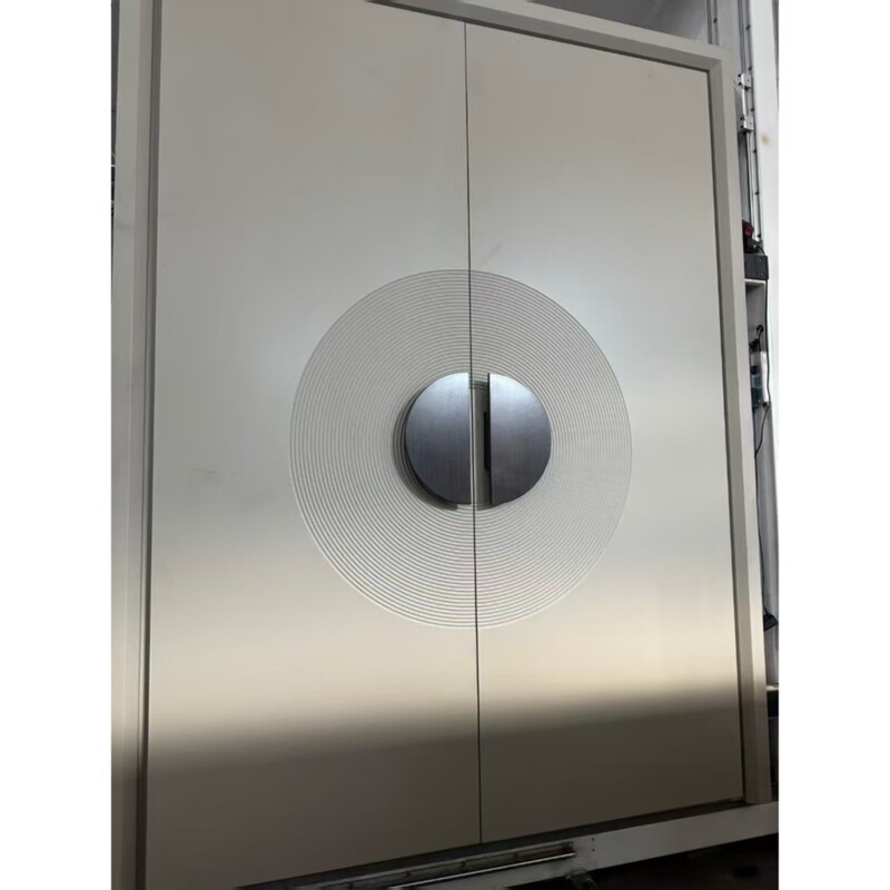 Cream Style Off-White Entrance Door Double Door Security Door Classy Private Design Villa Door Cast Aluminum Armored Door Cream Style Off-White Entrance Door Double Door Security Door Classy Private Design Villa Door Cast Aluminum Armored Door