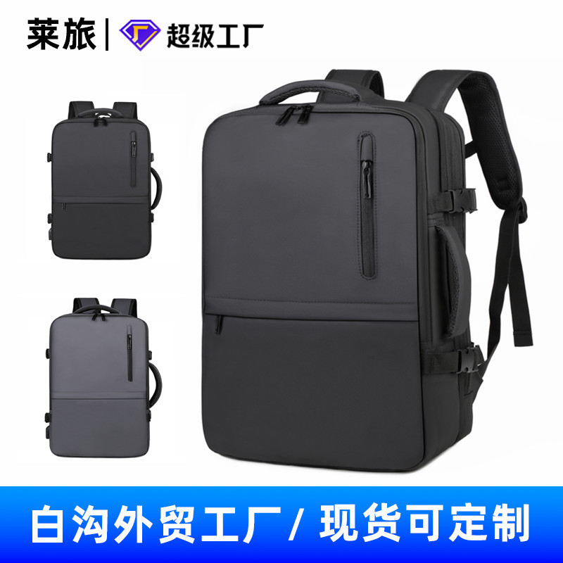 Fashionable capacious backpack for traveling