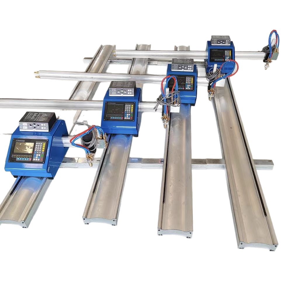 Máquina de corte de llama de plasma portátil de control numérico automático de doble propósito de corte de precisión igualitaria para chapa metálica