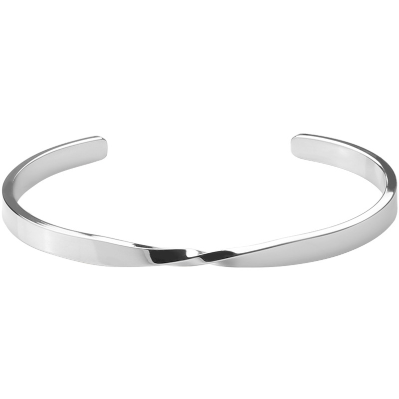 25g Weight Bangle Classification 304 Stainless Steel, Titanium Steel Chain Material Daily Occasion 304 Stainless Steel Material Color Block Pattern All Seasons Season Women's Gender Mixed Metal, Plating Design Streetwear Style Streetwear Color Block 304 Stainless Steel Bangle In Bulk 9
