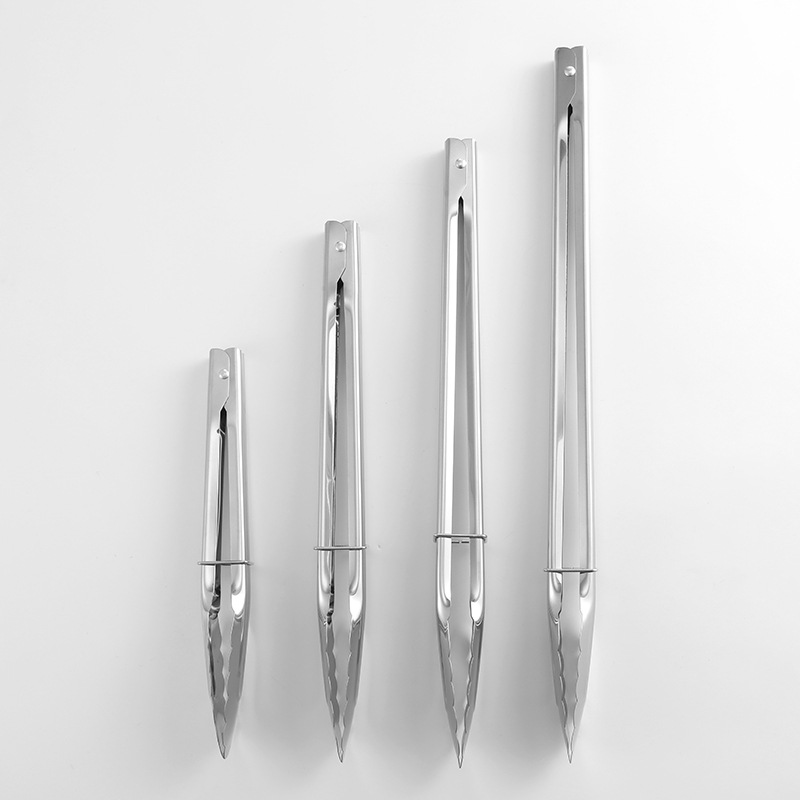 Clip de comida de acero inoxidable cocina restaurante barbacoa filete clip coreano barbacoa hornear pan clip de alimentos