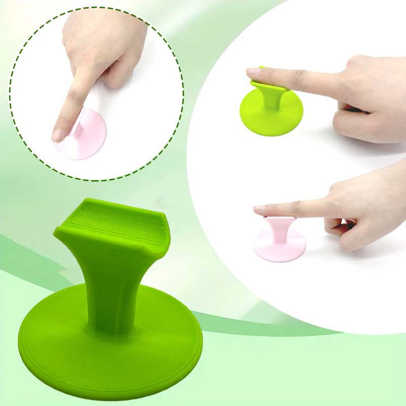 Cross-Border New Product 2025 Manicure Tray to Prevent Nail Polish Shaking Hands, Creative Manicure Accessories, 3D Printed Ornaments