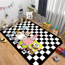 地毯客厅卡通风全铺沙发茶几垫卧室床边毯儿童家用大面积地垫