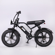 跨境出欧美20寸胖胎助力电动自行车越野变速锂电山地沙滩电动车