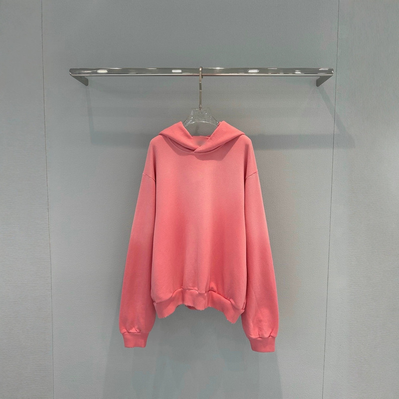 Nanyou High-End Fashion Women's Clothing a Brand 2026 New Peach Pink Hooded Sweatshirt