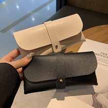 多功能PU革眼镜盒太阳眼镜套装软包高品质皮质眼镜包墨镜外包装袋