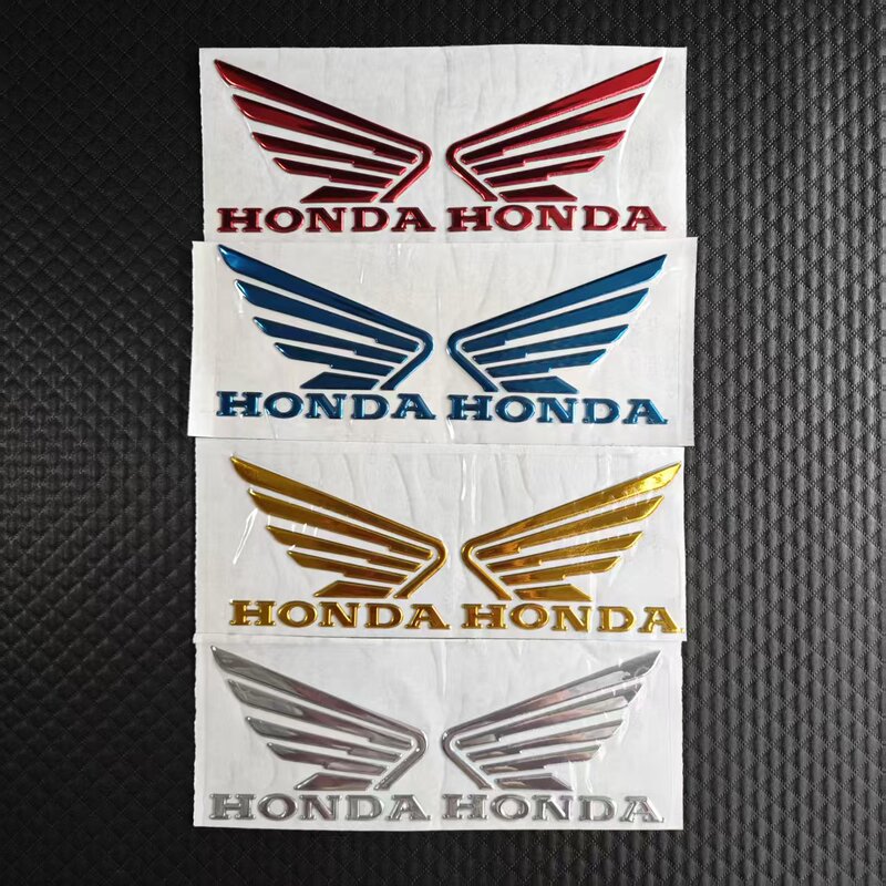 For Honda Motorcycle Sticker Fuel Tank Wings Decorative Sticker HONDA Letter Modified Decal Sticker