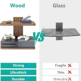 木制投影仪增高架厂家直供家用木制投影仪支架壁挂式投影仪置物架