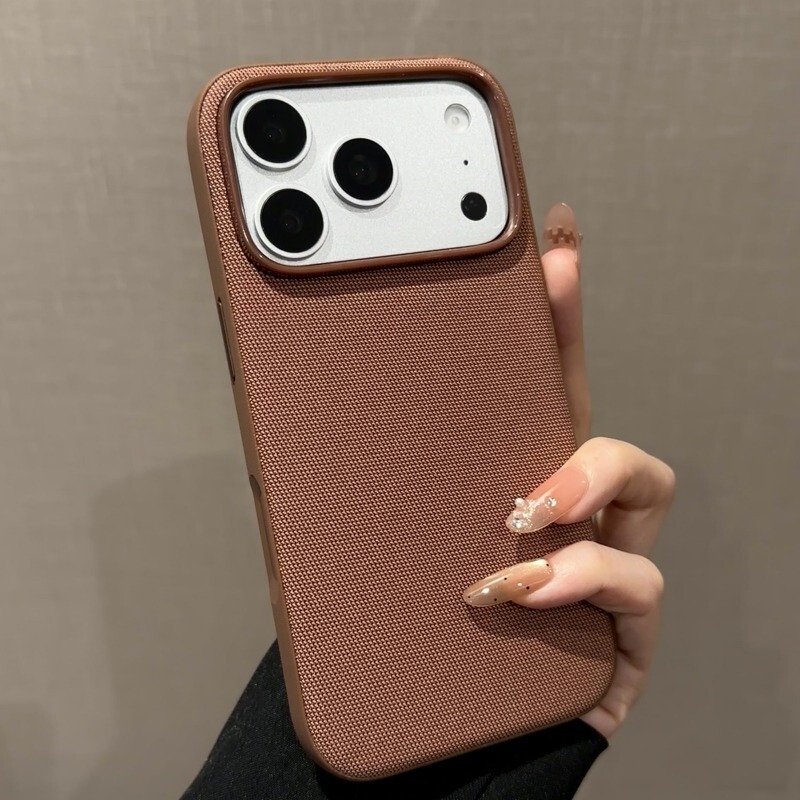 Large-hole woven pattern, 18 Pro Max tech fabric, AI button design, compatible with Apple 17 Pro Max, magnetic phone case Large-hole woven pattern, 18 Pro Max tech fabric, AI button design, compatible with Apple 17 Pro Max, magnetic phone case