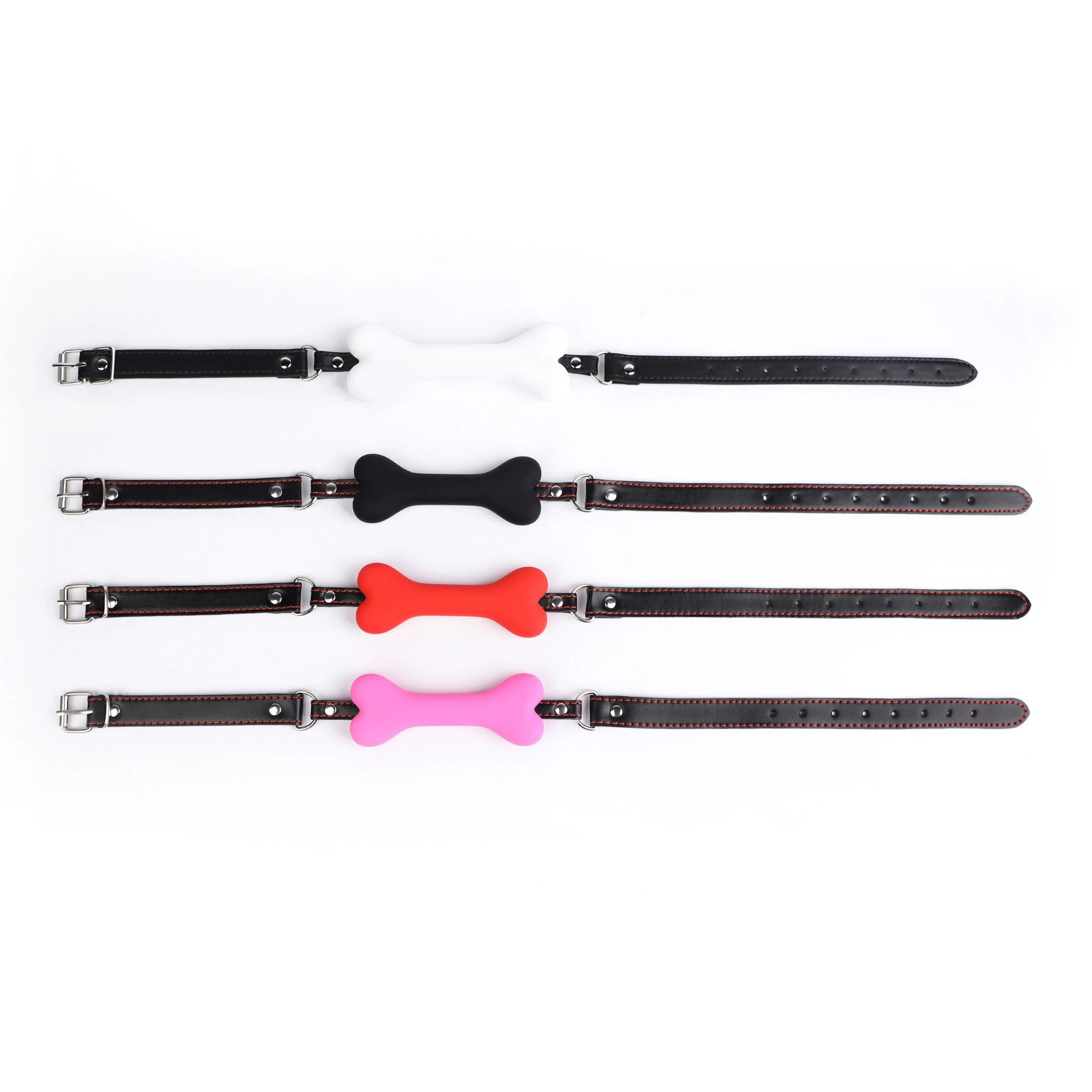 Dolmila Секс SM реквизит косточка пробка унижение тренировка силиконовый ртом шар любовь P040 Секс товары для взрослых
