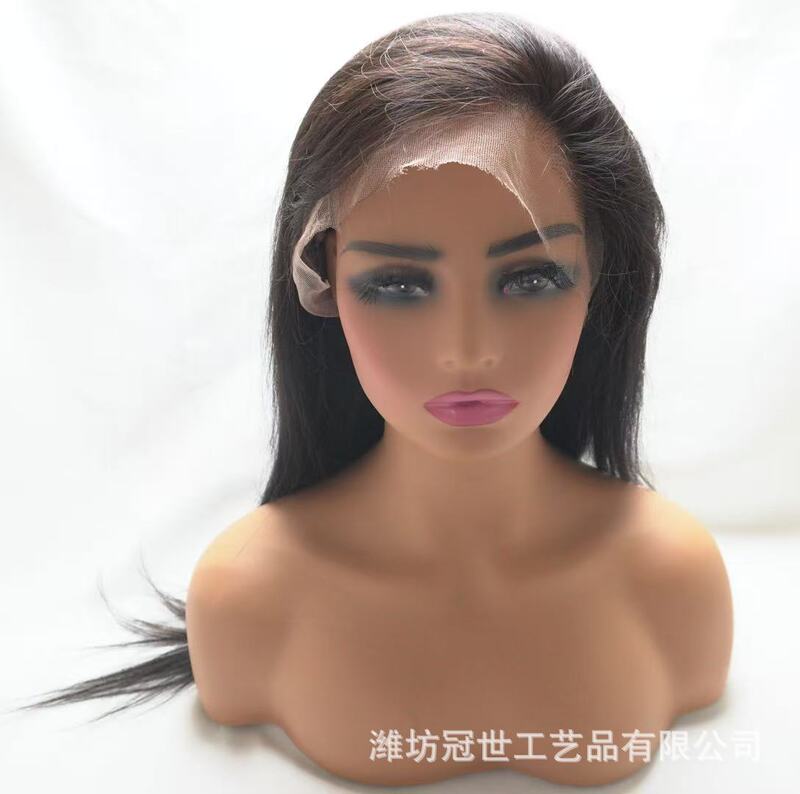 Real Swiss Net Full Head Wig, High-End Wig Made of 100% Human Hair