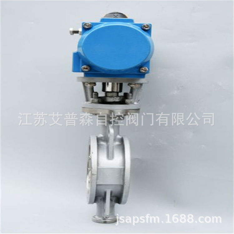 D671H-16C气动硬密封蝶阀  对夹不锈钢气动三片式对夹法兰蝶阀