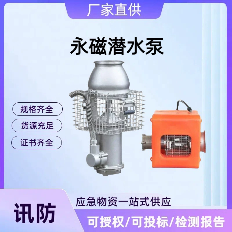 Погружной насос с постоянным магнитом, аварийно-спасательный насос для предотвращения наводнений, дренаж и преобразование частоты дренажа, насос для борьбы с наводнениями, высоконапорный аксиально-поточный водяной насос из нержавеющей стали