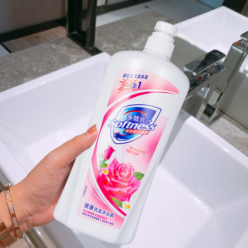 Shadi shampoo and shower 2-in-1 nourishing, anti-dandruff, cleansing and rejuvenating hotel bathroom large bottle of fragrance shampoo and shower gel