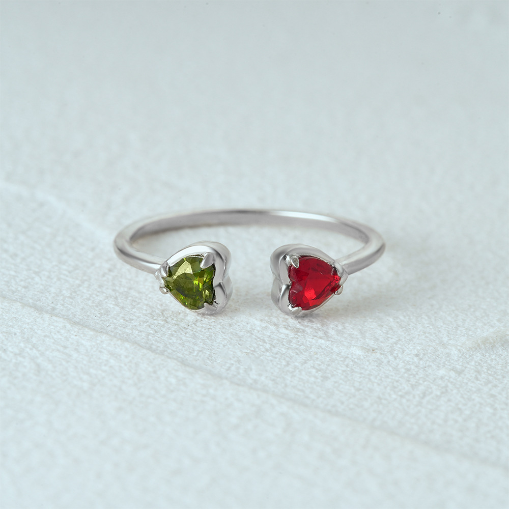 2g Weight Zircon Inlay Material Open Rings Classification Adjustable Ring Size 1 Piece Quantity Daily Occasion 925 Sterling Silver Material Cross, Heart Shape, Butterfly Pattern All Seasons Season Women's Gender Plating, Inlay Design Simple Style, IG Style Style 925 Sterling Silver Zircon Cross Heart Shape Butterfly Open Rings 925 Sterling Silver Rings 11