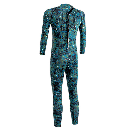 Men's Insulated Anti-Cold 3mm Wet Winter Swimming One-Piece Snorkel Suit Camouflage Surf Wetsuit Diving Suit for Women