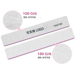 Nail art sand strip nail file polishing double-sided sponge rub polishing manicure type household suit cross-border factory generation hair