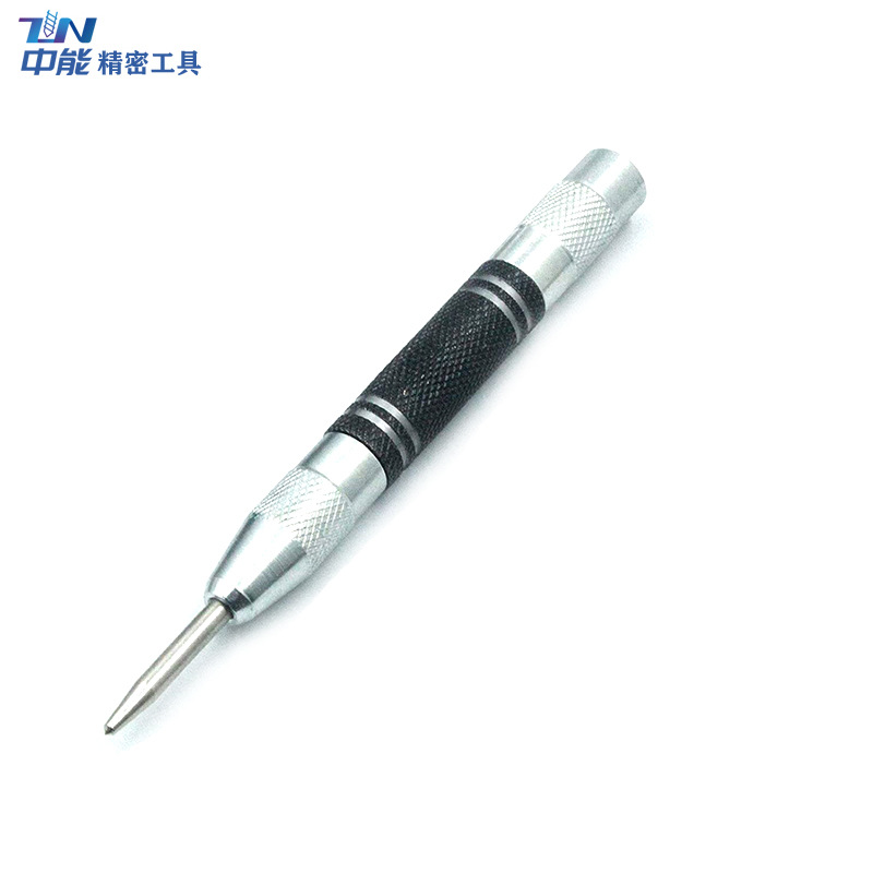 Alta dureza metal Acero inoxidable posicionamiento punzonado carpintería punzonado 150/155mm plata negro reforzado automático Centro punzonado