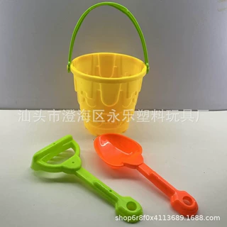 生产定制儿童过家家塑料沙滩桶沙模沙铲玩沙3件套戏水玩具赠品
