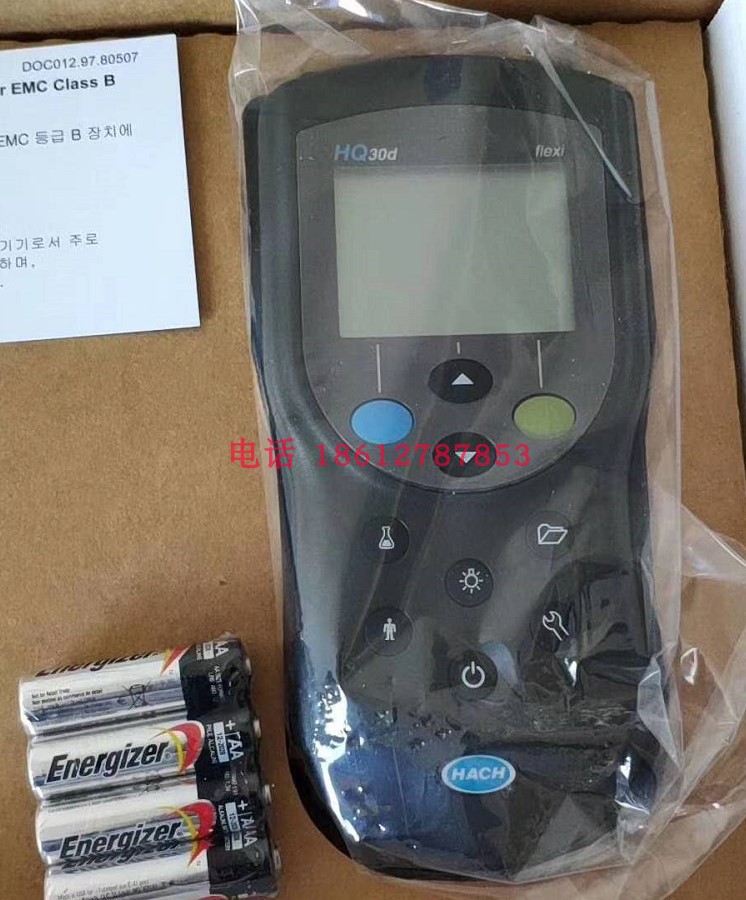 哈希HQ30D 便携式溶解氧ph电导率ORP多参数水质分析仪