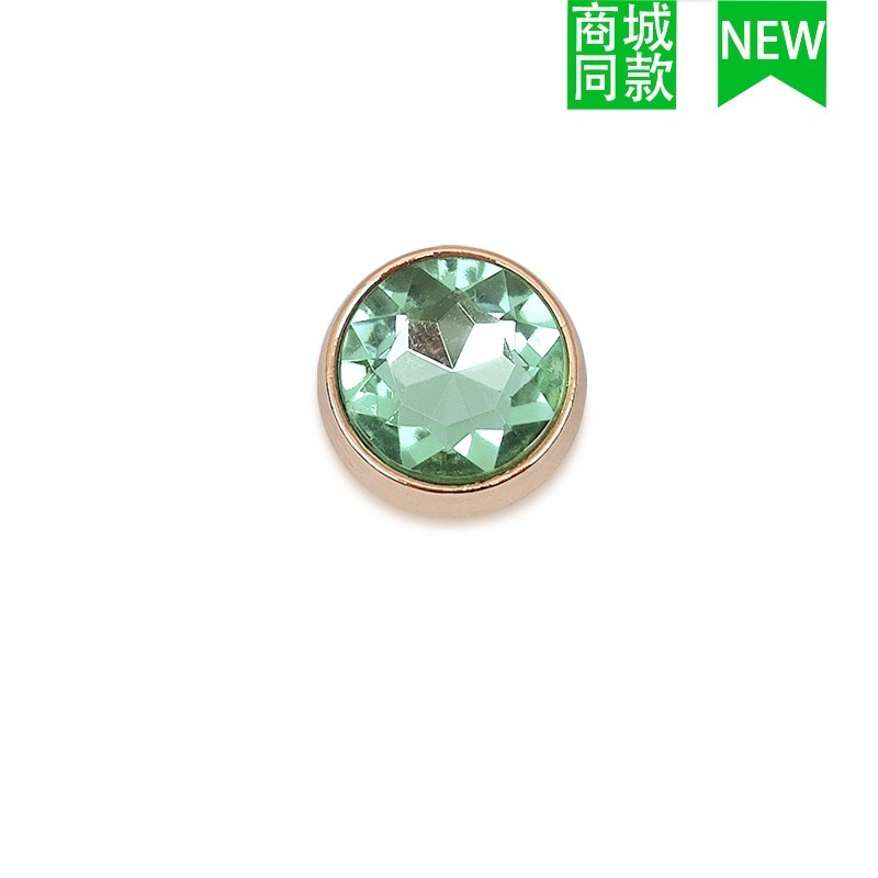 クロスボーダー卸売新しいクロックスアクセサリー靴バックル金属レターチェーン適応クロス靴花 DIY アクセサリー|undefined