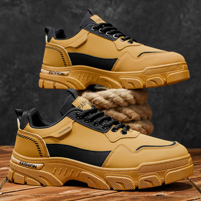 2026 primavera nueva tendencia Martin antideslizante protección laboral deportiva ocio zapatos de hombre herramientas al aire libre zapatos de moda versátiles