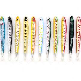 鱼形笔 鱼笔 创意海洋系列圆珠笔 鱼类造型笔 欧美日韩礼品促