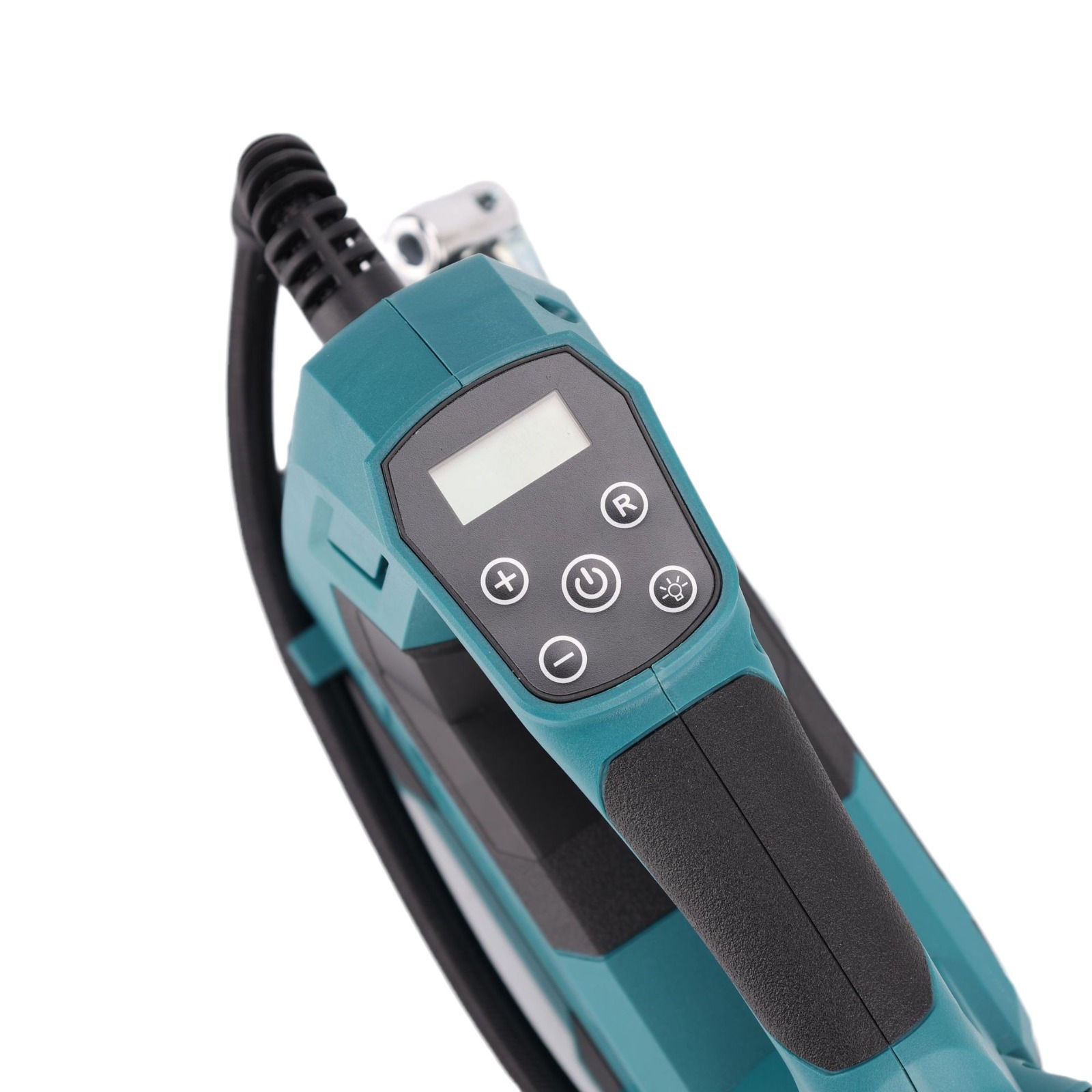 工厂批发多功能卧式数显车载电动打气泵便携式家用汽车锂电充气泵