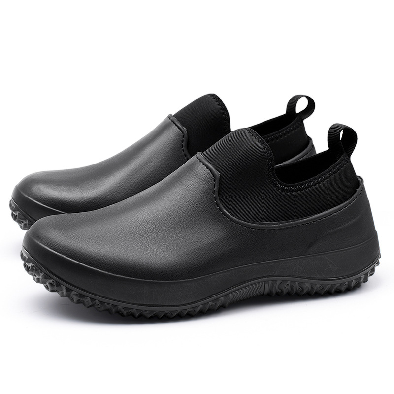 Zapatos de chef de Amazon transfronterizos, zapatos de cocina, zapatos de agua de EVA, zapatos de trabajo de lavado de autos de catering en Neri