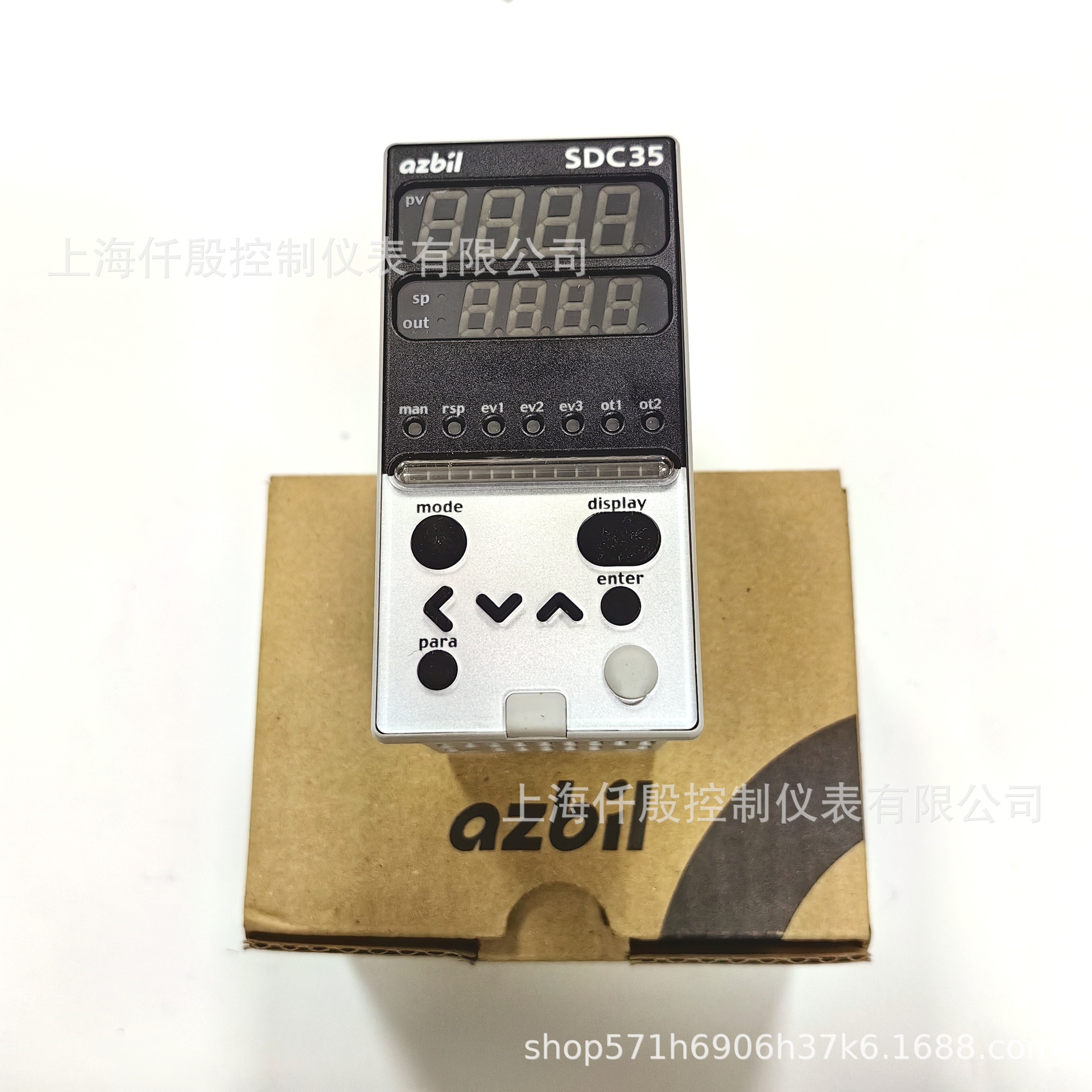 Azbil温控表SDC35山武温控器C35TR0UA阿自倍尔数字显示调节器恒温