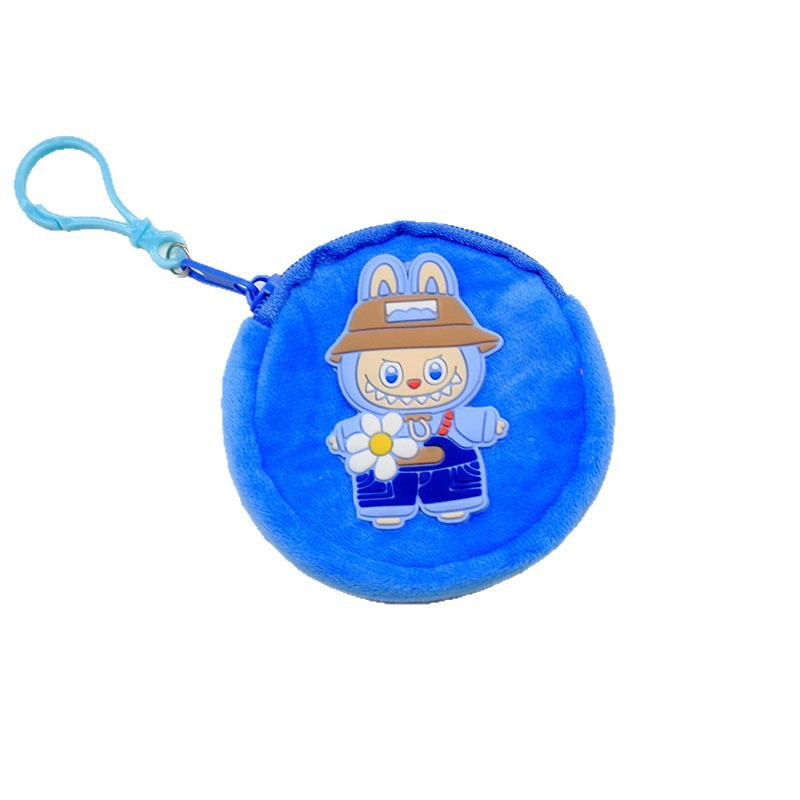 かわいい漫画ラブブラウンドぬいぐるみ小銭入れコインキー口紅ポータブルヘッドフォンバッグ学生コインバッグ|undefined