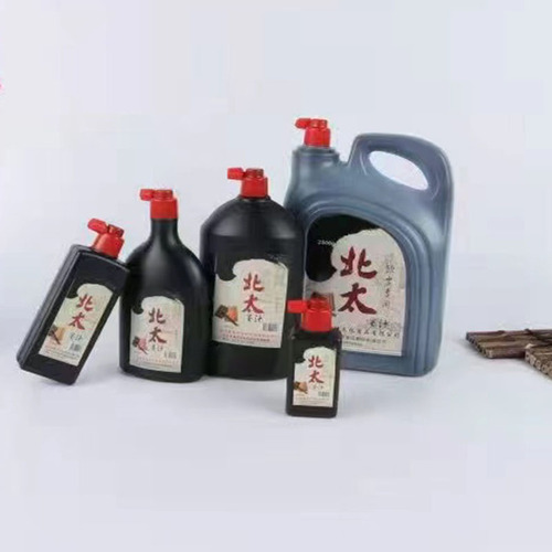 Beitai ink wholesale 2500g1000g barreled ink calligraphy study rice paper Chinese painting practice ink