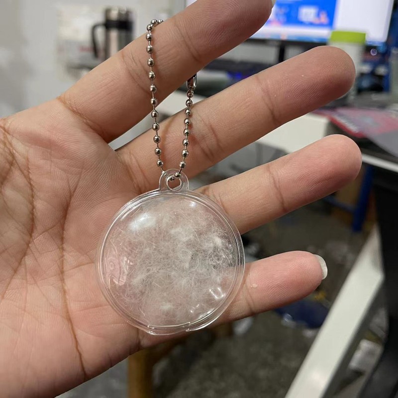 Inventario de pvc plumón infláble etiqueta de burbuja plumón etiqueta de plumón bola plumón placa de suspensión de plumón