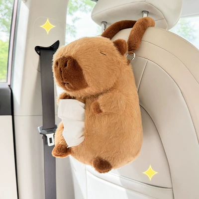 tissue box, seat back hanging – Car tissue box/set - hanging-type-capybara-tissue-paper