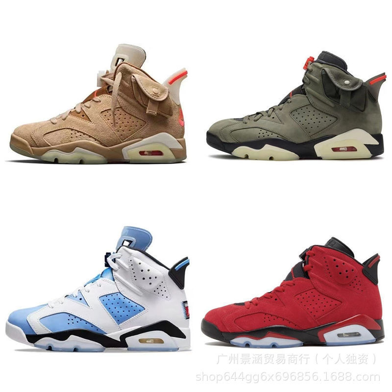 Putian Aj6 Basketball Shoes North Carolina Blue Bugs Bunny White Red Smoke Gray Paris Aj6 Men's and Women's Factory Direct Sales Dropshipping Putian Aj6 Basketball Shoes North Carolina Blue Bugs Bunny White Red Smoke Gray Paris Aj6 Men's and Women's Factory Direct Sales Dropshipping